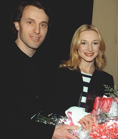 Руслан Байсаров и Кристина Орбакайте, ноябрь 1998 года