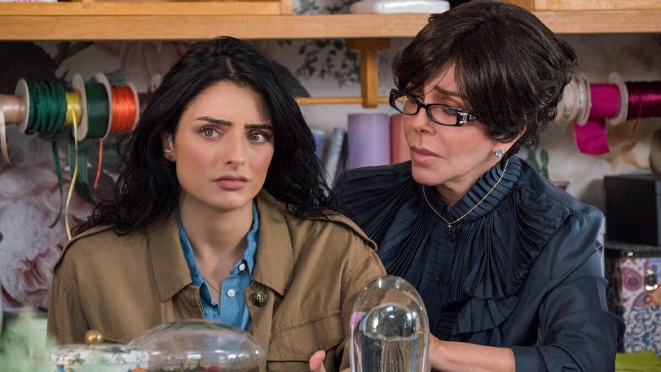Вероника Кастро (справа) в сериале «Дом цветов» Вероника Кастро (справа) в сериале «Дом цветов»