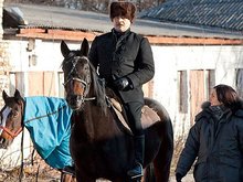 Михаил Пореченков во время съемок Михаил Пореченков во время съемок