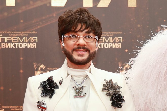 Филипп Киркоров с ожерельем Louis Vuitton