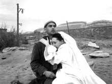 С Моррицем Бляйбтроем в фильме «Лунный папа», 1999 год С Моррицем Бляйбтроем в фильме «Лунный папа», 1999 год