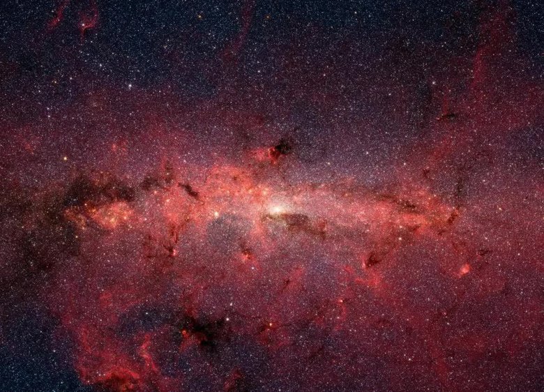 Астрономы обнаружили разрыв в Рукаве Стрельца, обращенном к центру галактики. Фото: NASA