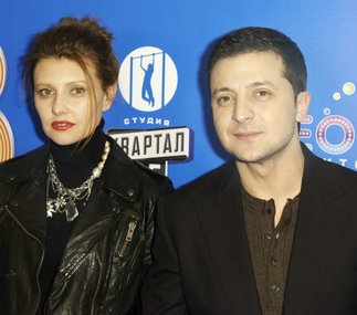 Владимир Зеленский с женой