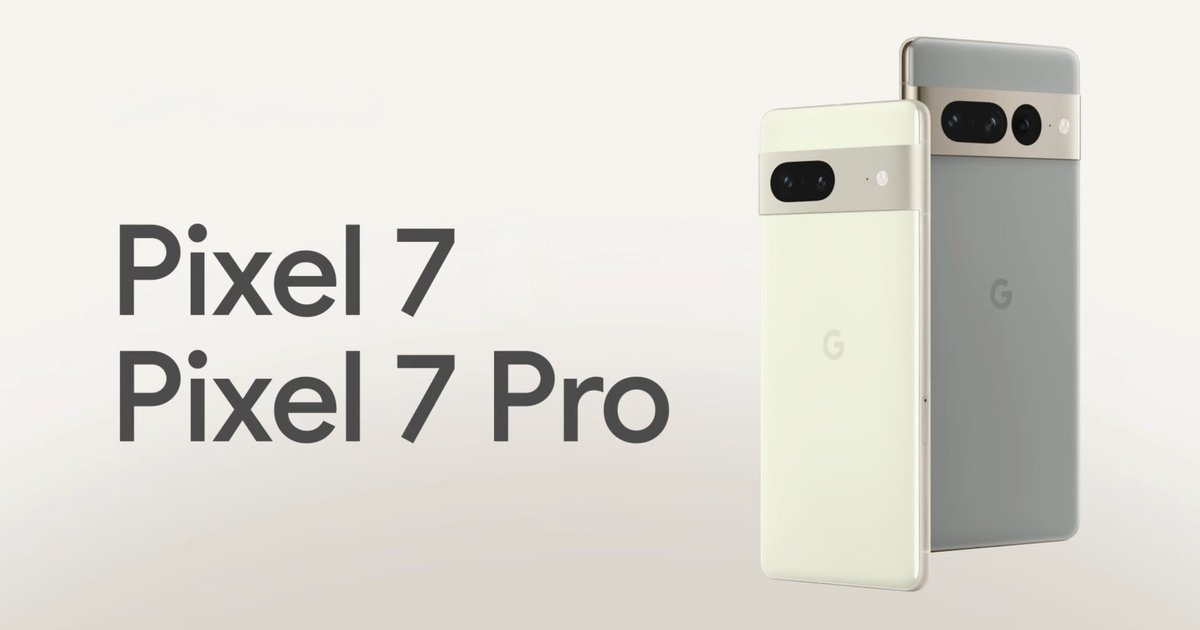 Google представила флагманские Pixel 7 и Pixel 7 Pro