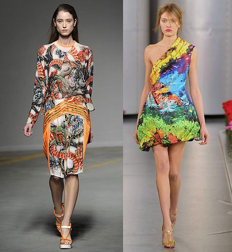 Mary Katrantzou и Christopher Kane
