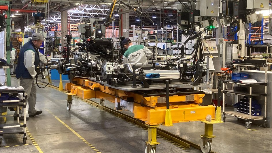 Производство Citroen С5 Aircross на заводе ПСМА Рус в Калуге