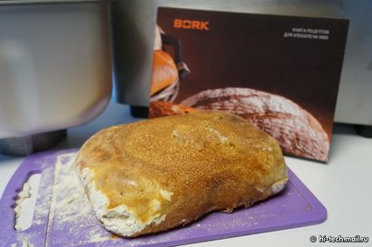 Рецепты для хлебопечки борк вм500