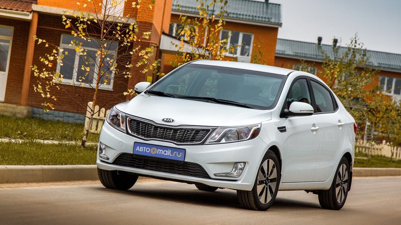 slide image for gallery: 15289 | Kia Rio. Сравнительный тест