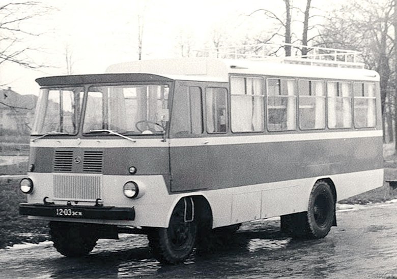 «Тарту-23» 1968 г. можно было легко переделать из пассажирской машины в фургон для перевозки одежды