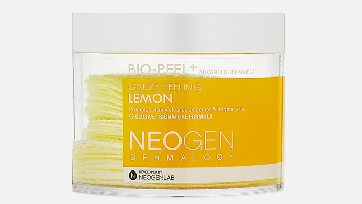 Пэды для лица фирмы NEOGEN серии Bio-Peel+ Gauze Peeling Lemon Пэды для лица фирмы NEOGEN серии Bio-Peel+ Gauze Peeling Lemon