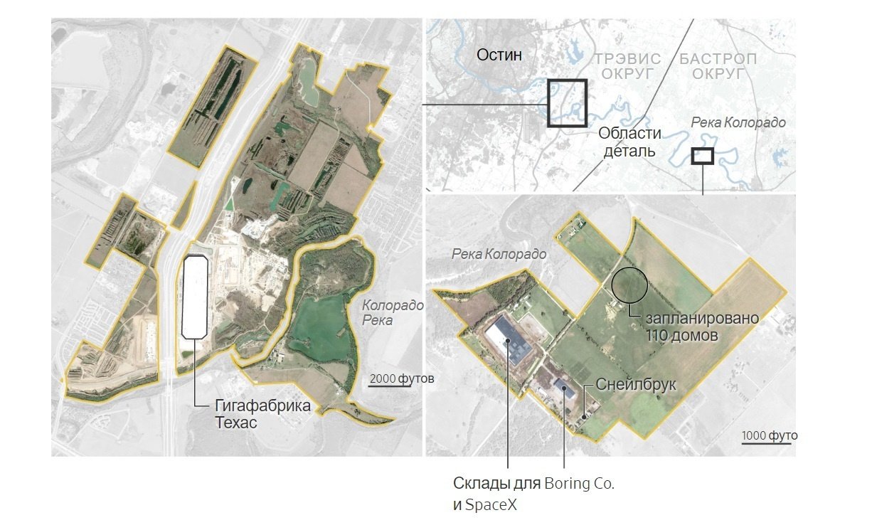 Техасская утопия»: что известно о городе будущего Илона Маска - Hi-Tech  Mail.ru