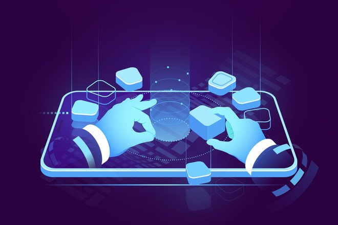 Телефон технологии Ai