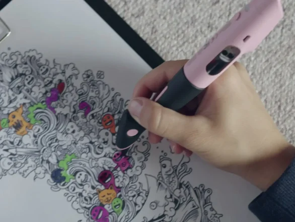 Длина Colorpik Pen составляет 205 мм, ширина 21 мм, а вес — 48 г. Фото: Kickstarter