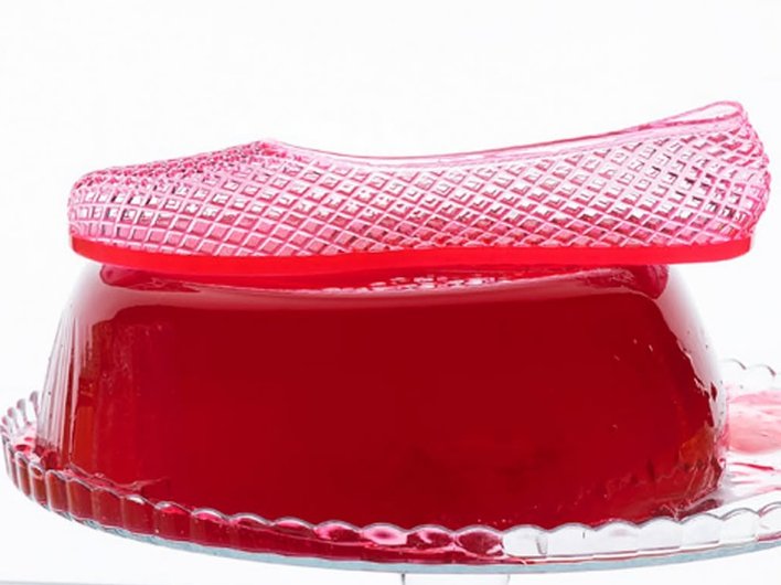 Красные Jelly Shoes Красные Jelly Shoes