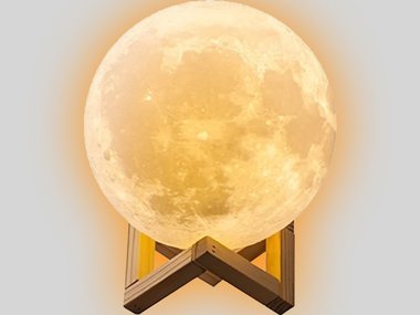 Slide image for gallery: 12500 | Лампа в виде луны, Meleon