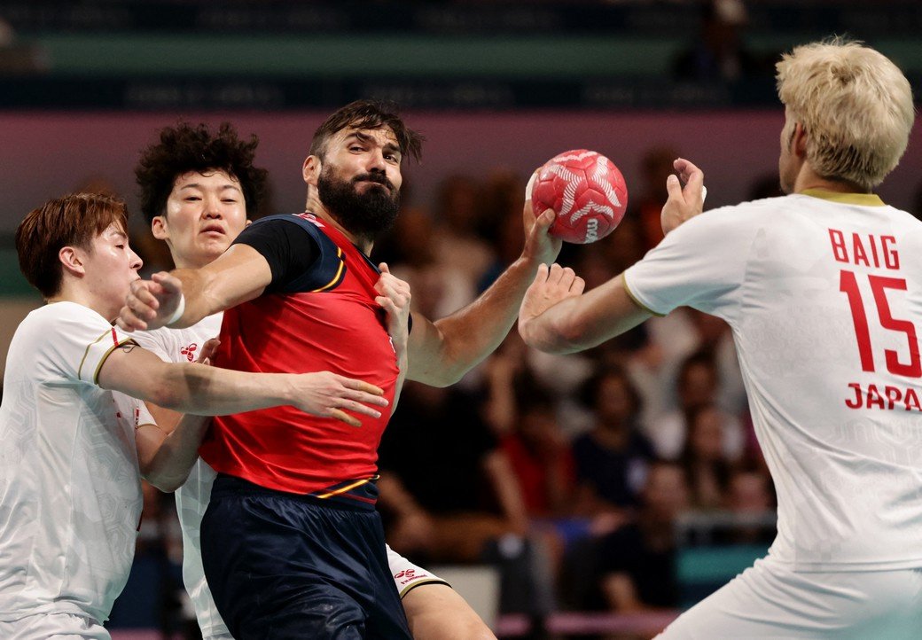 Гандболисты из Испании обыграли аутсайдера Олимпиады-2024 сборную Японии