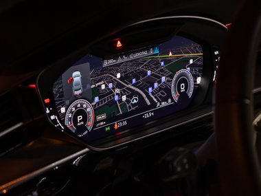 Четверной тест. Audi. Салон