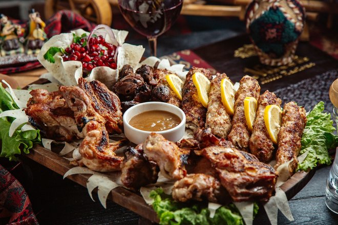 Жареное мясо