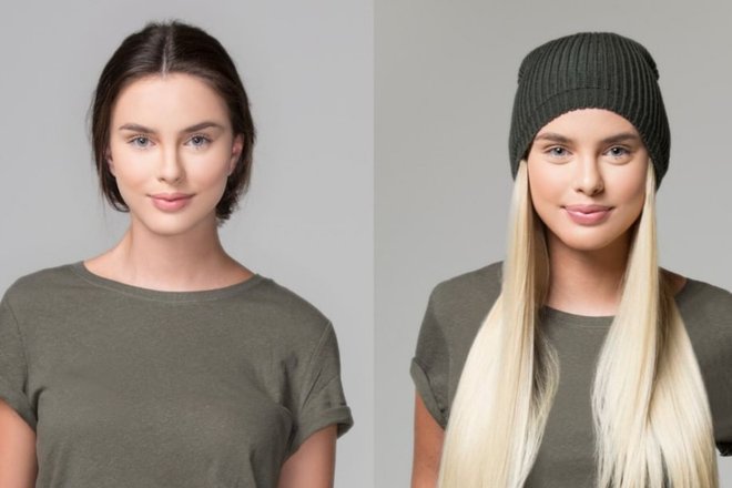 шапки с париками Hairhatty шапки с париками Hairhatty