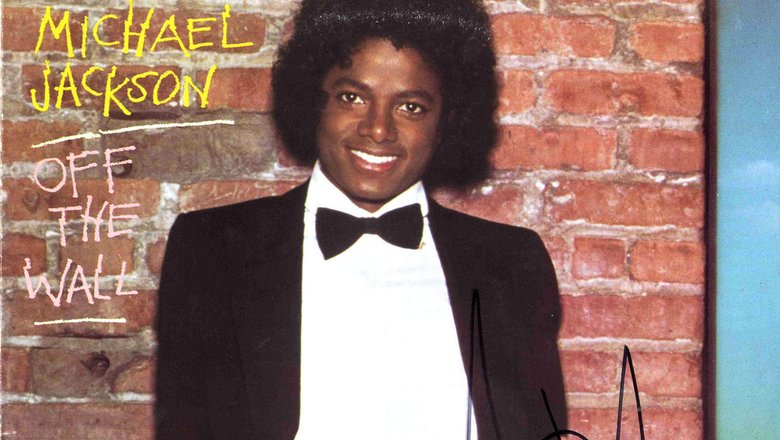 Майкл Джексон на обложке альбома Off The Wall
