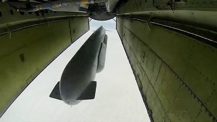 Применение ракеты Х-555 по целям в Сирии с самолета-носителя Ту-95МС в 2015 году. Источник: Минобороны России