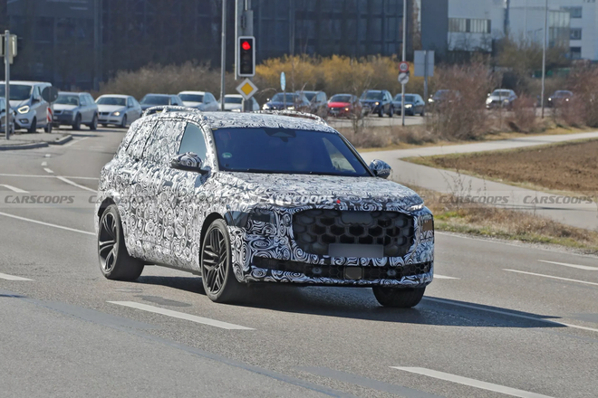 Audi SQ9 в камуфляже Audi SQ9 в камуфляже