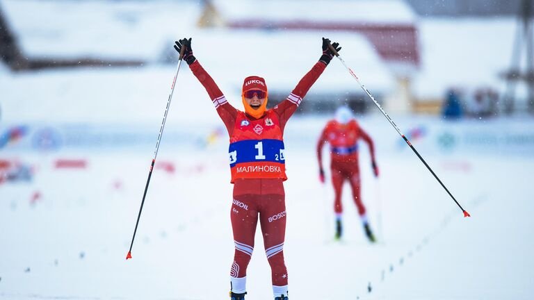 Пантрина выиграла скиатлон на этапе Кубку России, Кулешова — вторая