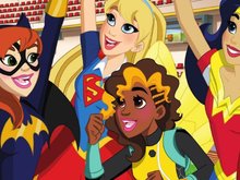 Кадр из DC девчонки-супергерои: Межгалактические игры