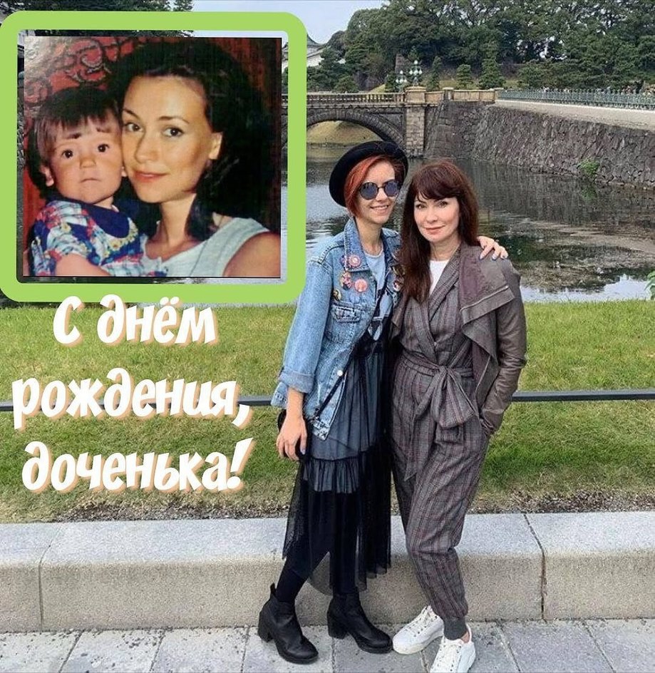 Нонна Гришаева с дочкой Анастасией Нонна Гришаева с дочкой Анастасией