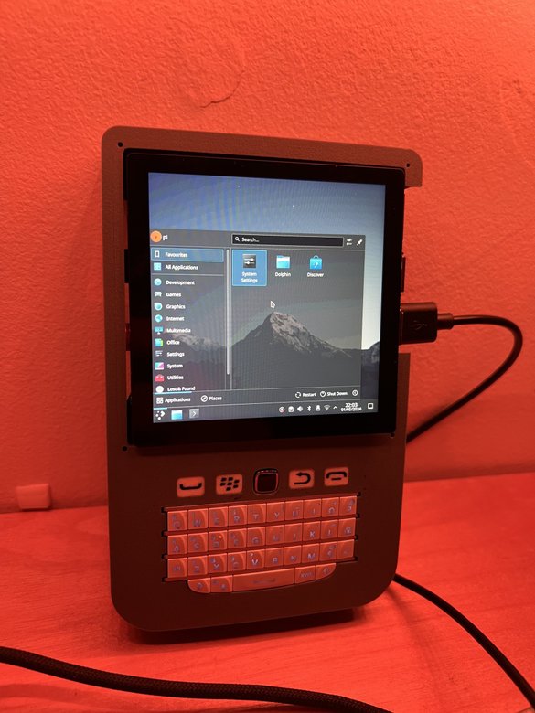 BlackberryPi Handheld