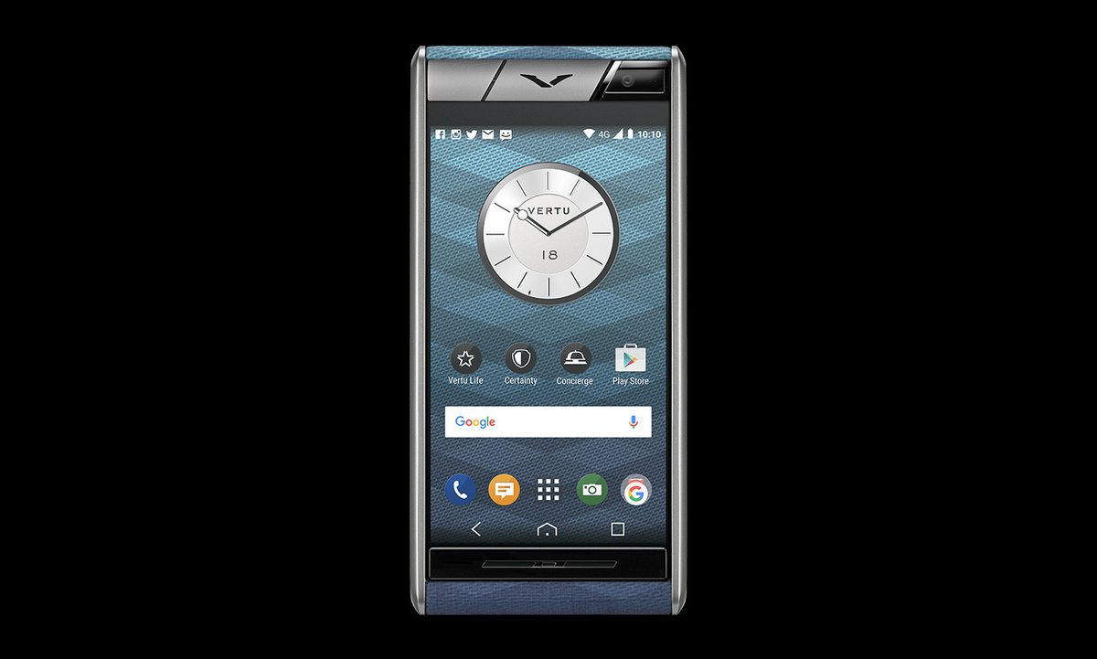 Vertu представила «бюджетный» смартфон Aster Chevron - Hi-Tech Mail.ru