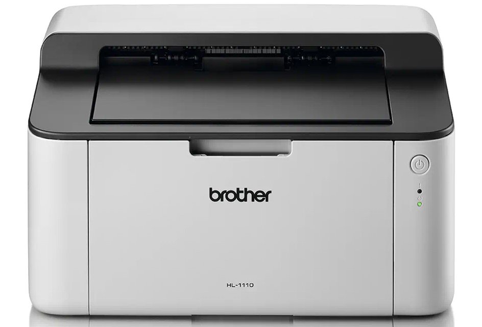 Лазерный принтер с раздельными тонером-картриджем и фотобарабаном.