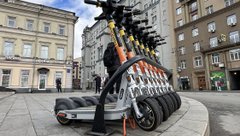 Самокаты на улицах Москвы