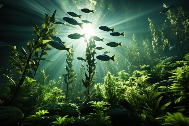 морская глубина море водоросли рыбы морская глубина море водоросли рыбы