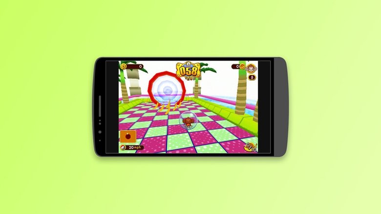 iOS-игра Super Monkey Ball на Android-смартфоне. Фото: 9to5mac