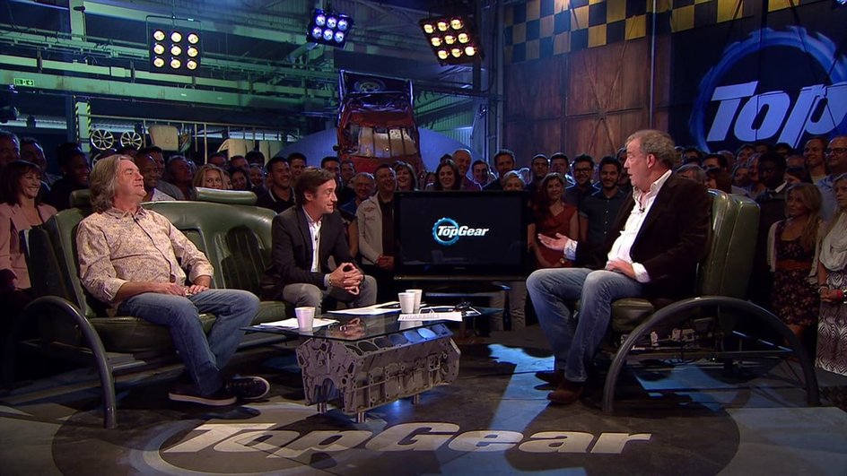 Джереми Кларксон, Ричард Хаммонд и Джеймс Мэй «Top Gear» Джереми Кларксон, Ричард Хаммонд и Джеймс Мэй «Top Gear»