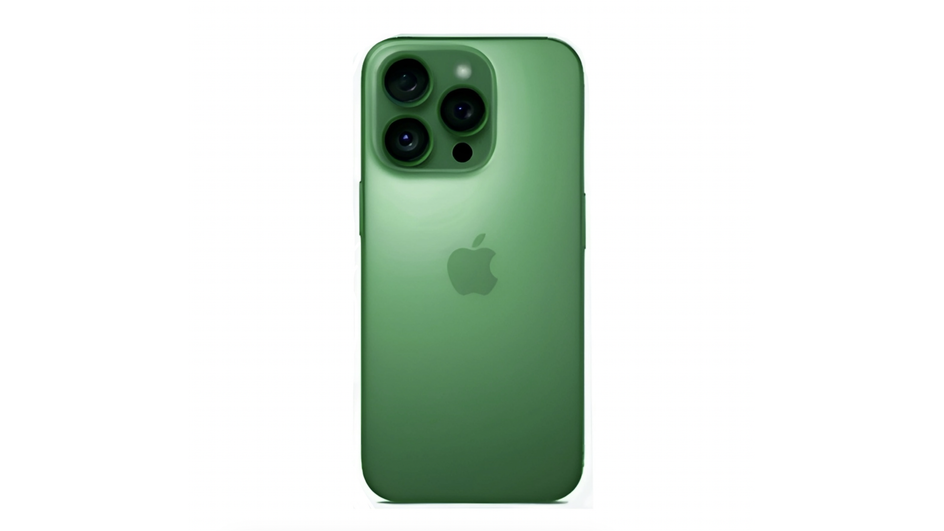 iPhone 17 Pro в цвете Green Titanium. Источник: Majin Bu