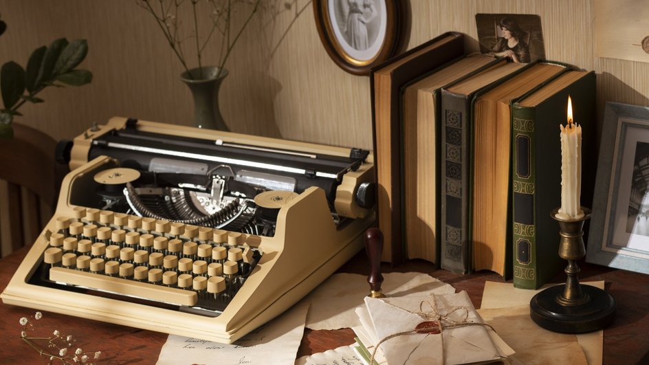 Старые книги и печатная машинка представляют ценность для любителей старины и стоят больших денег Старые книги и печатная машинка представляют ценность для любителей старины и стоят больших денег