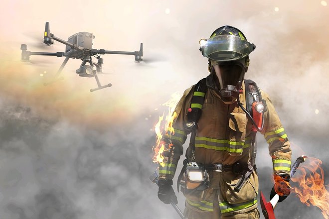 drone firefighter