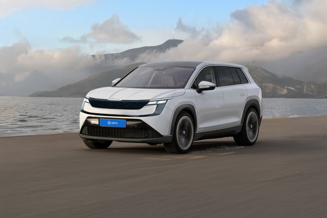 рендер Skoda Space рендер Skoda Space