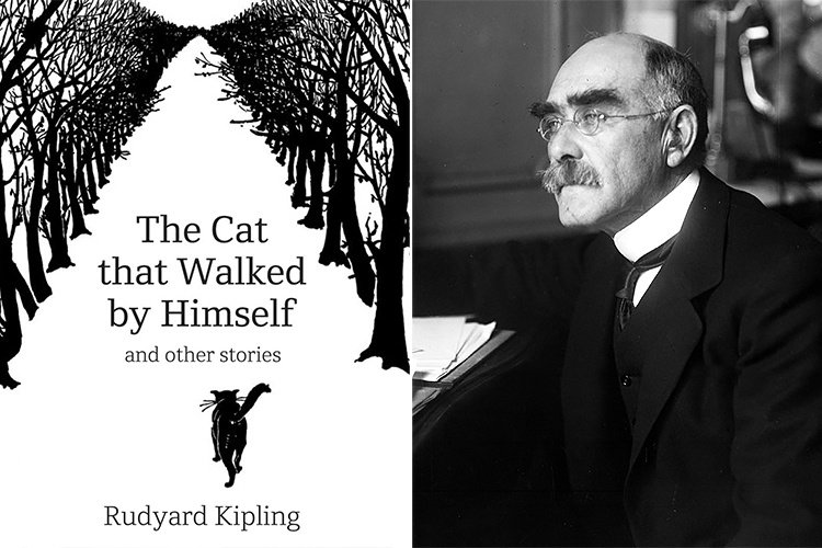 Редьярд Киплинг и его знаменитая история про кошку, которая гуляла сама по себе