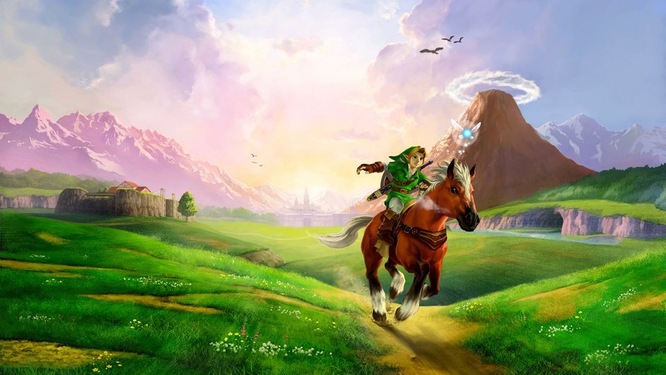 Заставка The Legend of Zelda: Ocarina of Time