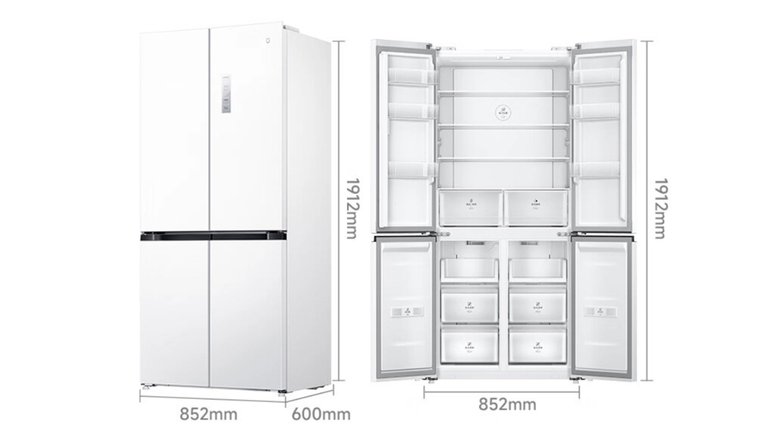 Габариты холодильника Xiaomi Mijia 508L