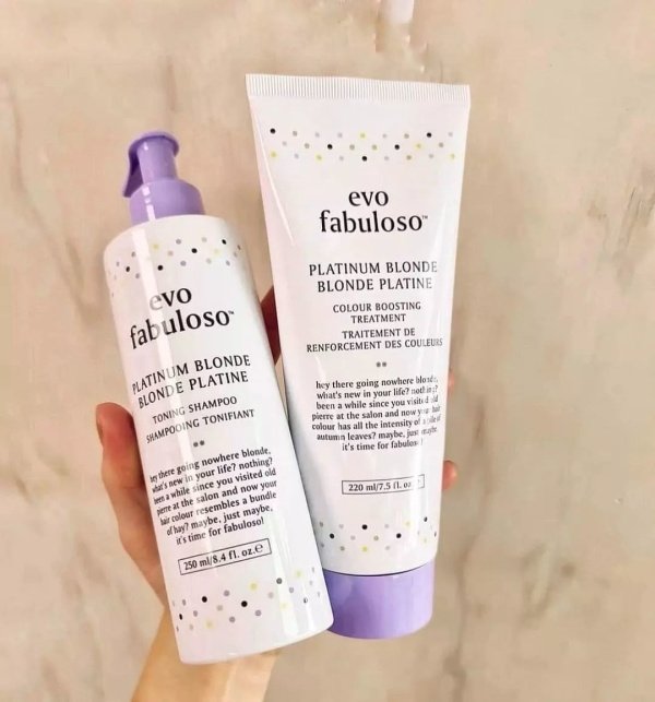 Evo Fabuloso Platinum Blonde Toning Shampoo Evo Fabuloso Platinum Blonde Toning Shampoo