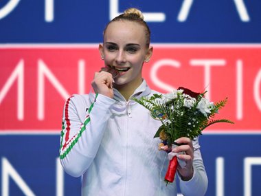 гимнастка Алиса Д’Амато гимнастка Алиса Д’Амато