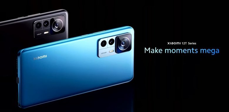 Смартфоны серии Xiaomi 12T анонсировали во время презентации Make Moments Mega. Фото: Xiaomi
