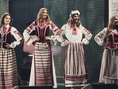 Slide image for gallery: 4335 | Комментарий «Леди Mail.Ru»: Мероприятие состоялось в рамках фестиваля этнокультурных традиций «Зов Полесья»