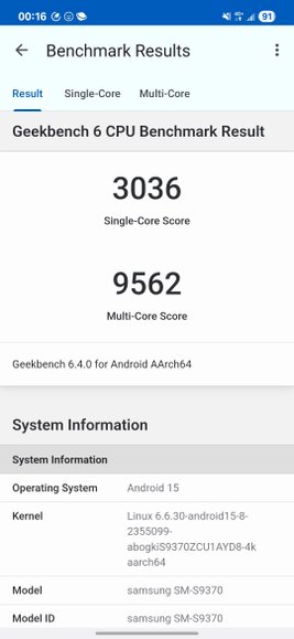 Бенчмарки Samsung Galaxy S25 Edge Бенчмарки Samsung Galaxy S25 Edge