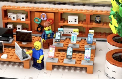 В сети показали LEGO-набор для фанатов Apple