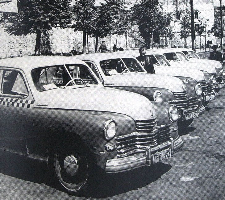 Массовые послевоенные такси — ГАЗ-М20 «Победа»